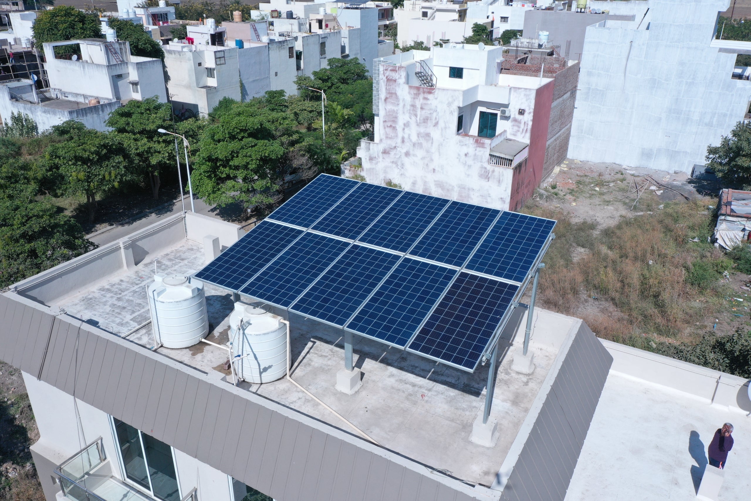 4.5 KV OnGrid Roof Top Solar System